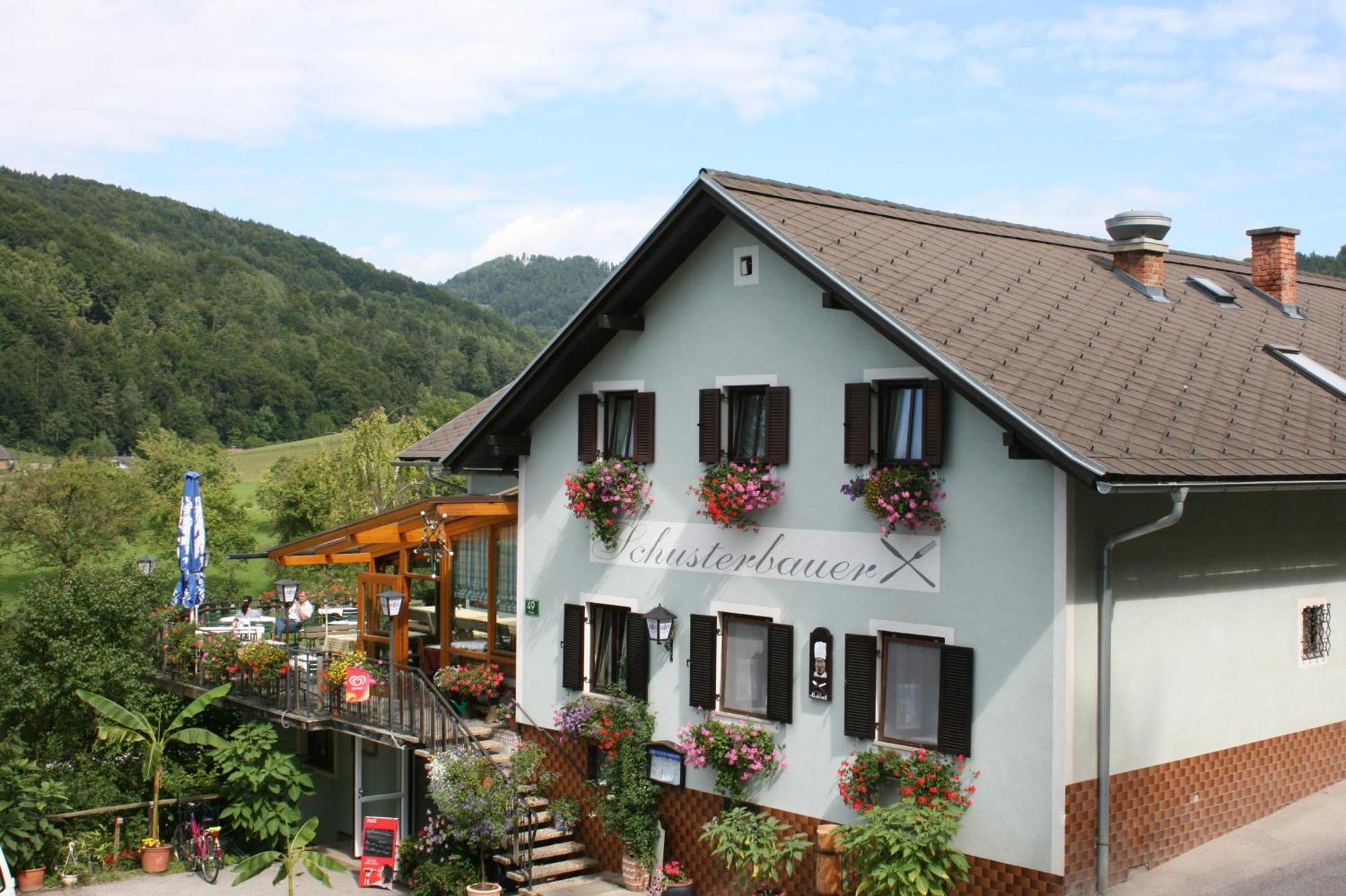 Gasthaus - Gaestehaus Schusterbauer Rein Esterno foto
